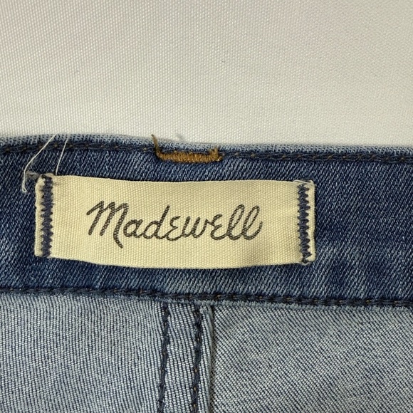 Madewell Light Blue Denim Jeans 10” High Rise Jeggings - Picture 6 of 14